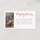 Carte D'accompagnement Pink Fairy Blessures bébé Afficher Douche (Devant)