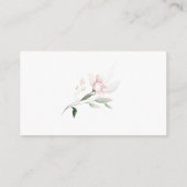 Carte D'accompagnement Pink Floral Devine Combien De Baisers Jeu (Dos)