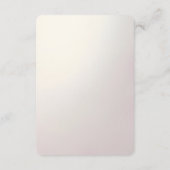Carte D'accompagnement Pink Floral Frame Detail Enclosure (Dos)