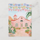 Carte D'accompagnement Pink Mexico Destination (Dos)