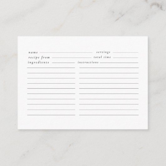 Carte D'accompagnement Pink Pearls Prosecco Bridal Recette Enclôture Cart (Dos)