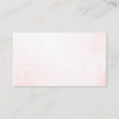 Carte D'accompagnement Pink Silver Christmas Baby Shower Display Shower (Dos)