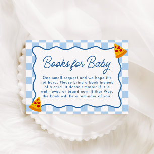 Carte D'accompagnement Pizza Bébé Fête de Bébé Livres pour Bébé