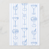 Carte D'accompagnement Plage côtière Bachelorette mariée ou jeu de chambr (Dos)