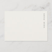 Carte D'accompagnement Plage côtière Sun Seascape Mariage QR Code RSVP (Dos)