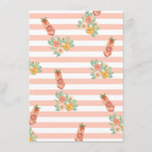 Carte D'accompagnement Plairait-Elle Un Cocktail Lumineux Jeu De Mariage (Dos)