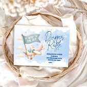 Carte D'accompagnement Plane Adventure Attend Diapper Raffle