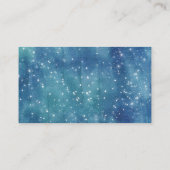 Carte D'accompagnement Planètes mignonnes Baby shower de l'espace extra-a (Dos)