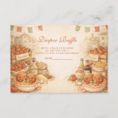 Carte D'accompagnement Playful Little Meatball Diapper Raffle (Devant)