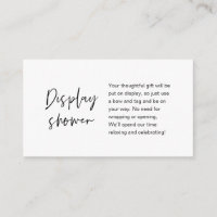 Pluie de Mariage Moderne Minimaliste