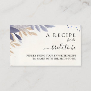 Carte D'accompagnement Plum Fall Été Lavande Fête des mariées Sage