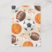 Carte D'accompagnement Poids Ballons Diaper Raffin Card Insertion (Dos)