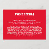 Carte D'accompagnement Poisson plastique, Changement climatique - détails (Dos)