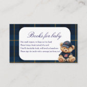 Carte D'accompagnement Polo Bear Baby Shower Books For Baby (Devant)