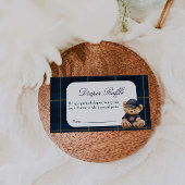 Carte D'accompagnement Polo Bear Baby Shower Diaper Raffle