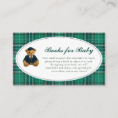 Carte D'accompagnement Polo Luxury Teddy Bear Livres pour Billet bébé (Devant)