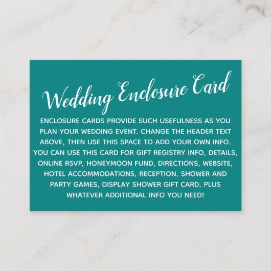 Carte D'accompagnement Polyvalent Personnalisé Simple do-it-yourself Mari (Devant)