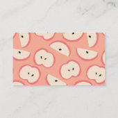 Carte D'accompagnement Pomme de mon billet de rabat à couche rose oculair (Dos)