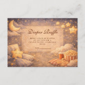 Carte D'accompagnement Popcorn Movie Magic Diapper Raffle (Devant)