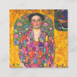 Carte D'accompagnement Portrait de Eugenia Primavesi par Klimt