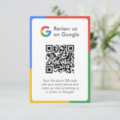 Carte d'accompagnement pour les avis Google | Inse (Debout devant)