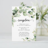 Carte d'accompagnement pour réception aquarelle Eu (Debout devant)