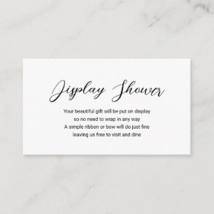 Carte D'accompagnement Présentation de salle de bain minimaliste moderne 