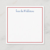 Carte D'accompagnement Préservateur Nautique De Vie De Noël Avec Bow (Dos)