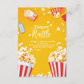 Carte D'accompagnement Prêt à couper le Baby shower Déchets Raffle (Devant)