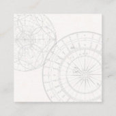 Carte D'accompagnement Prêt pour le décollage du Mariage de code QR (Dos)