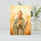 Carte D'accompagnement Prière à saint Jude (Debout devant)