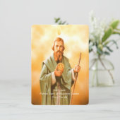 Carte D'accompagnement Prière Saint Jude (Debout devant)