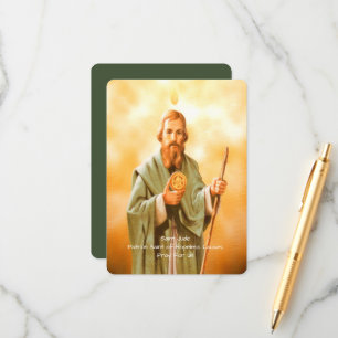 Carte D'accompagnement Prière Saint Jude