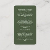 Carte D'accompagnement Prière Saint Jude (Dos)