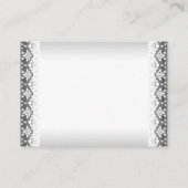 Carte D'accompagnement Princesse Bébé Fille Déchets Billet (Dos)