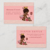 Carte D'accompagnement Princesse ethnique au téléphone Chevrons Déchets R (Devant / Derrière)