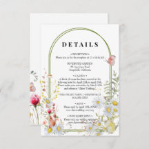 Printemps Été Fleur sauvage Beige Boho