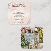 Carte D'accompagnement 🌸 PRINTEMPS — “Jardin Éthéré” (Devant / Derrière)