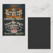 CARTE D'ACCOMPAGNEMENT PRISON DE HAUTE SÉCURITÉ À PROXIMITÉ NE REPRENEZ P (Devant / Derrière)