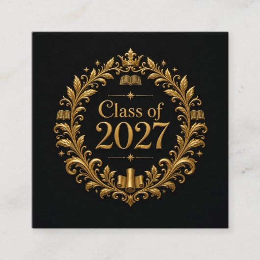 Carte D'accompagnement Promotion 2027 (Devant)