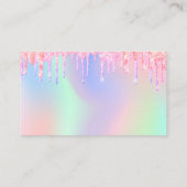 Carte D'accompagnement Puits de souhaits élégants à paillettes pour maria (Dos)