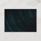 Carte D'accompagnement Puits d'hameçon en feuille de palme V2 Turquoise I (Dos)