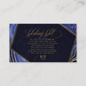 Carte D'accompagnement Puits d'hameçonnage Abstrait V3 Midnight ID827 (Devant)