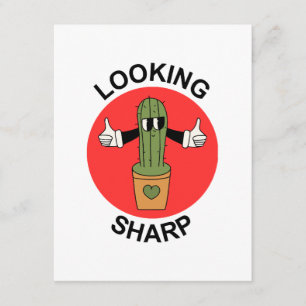 Carte D'accompagnement Pun de cactus qui en jette