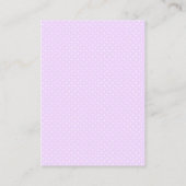 Carte D'accompagnement Purple and Green Bird Baby Shower Book Request (Dos)