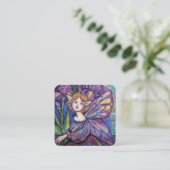 Carte D'accompagnement Purple Iris Pixie Girl (Debout devant)