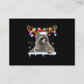 Carte D'accompagnement Pyjamas du raton Noël Santa Hat (Devant)