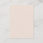 Carte D'accompagnement QR Code Boho Fleur sauvage site Web Mariage (Dos)