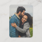 Carte D'accompagnement QR Code Rustic String Lights Mariage Informations (Dos)