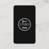 Carte D'accompagnement QR Code Se Connecter Avec Nous Les Médias Sociaux (Dos)